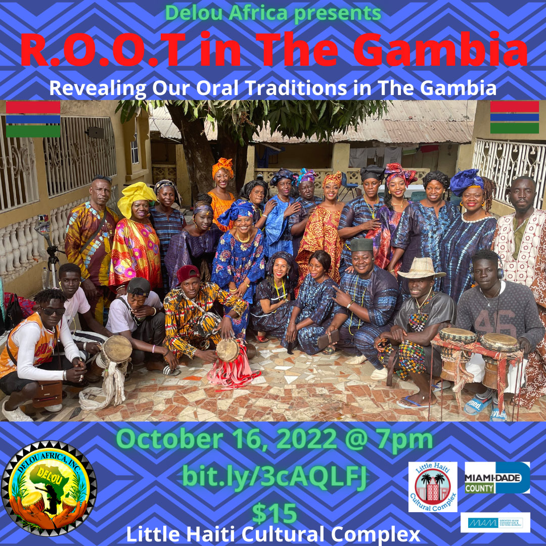 Revealing Our Oral Traditions in The Gambia flyer